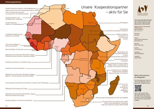 TÃ¤tigkeitsbericht 2012 - Afrika-Verein der deutschen Wirtschaft eV