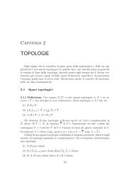 TOPOLOGIE - Caressa.it