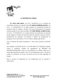 Texto presentado por IU al Defensor del Pueblo (PDF)