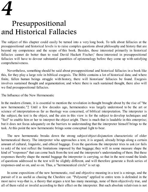 Exegetical Fallacies - D. A. Carson