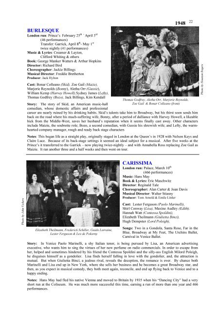 London Musicals 1945-1949.pub - Over The Footlights