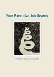 Your Executive Job Search - TheLadders