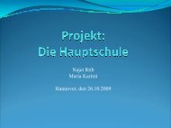 weitere Informationen zum Referat von Najet Rtib und