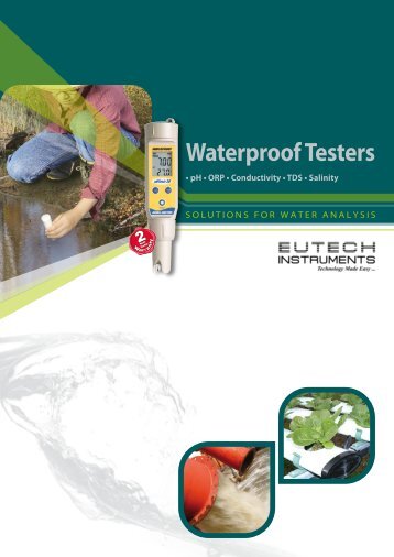 Waterproof Testers - Eutech