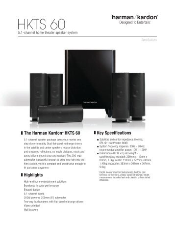 Specification Sheet - HKTS 60 (English EU).pdf - 3D Sound Investment