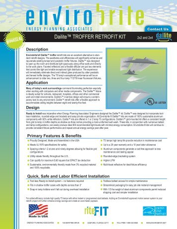 t12 troffer retrofit kit