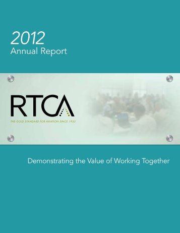 2012 Annual Report - RTCA