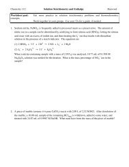 Lecture Note 23 Uic Department Of Chemistry