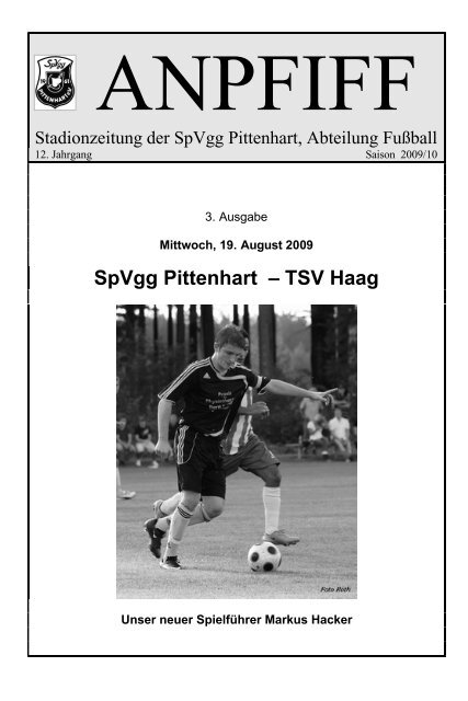 SpVgg Pittenhart â TSV Haag