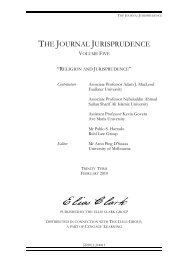Elias Clark - The Journal Jurisprudence