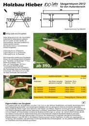 100 Jahre - Holzbau Hieber