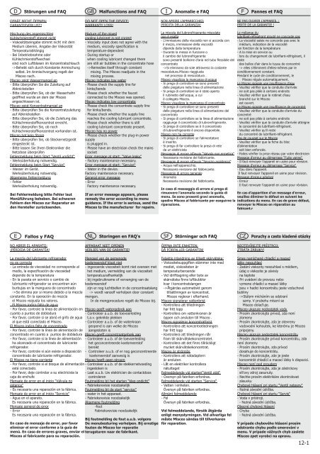 H03013A MISCEO 3 ANLEITUNG.cdr - Armin Hamma Umwelttechnik