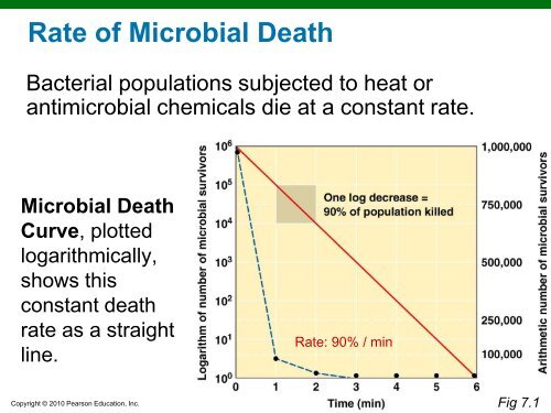 Chapter 7 The Control of Microbial Growth