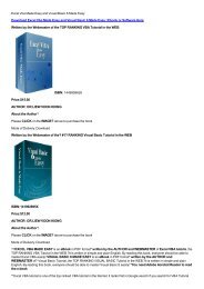Download Excel Vba Made Easy and Visual Basic 6 Made Easy ...