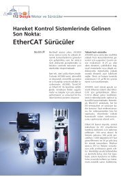 EtherCAT Sürücüler - Beckhoff