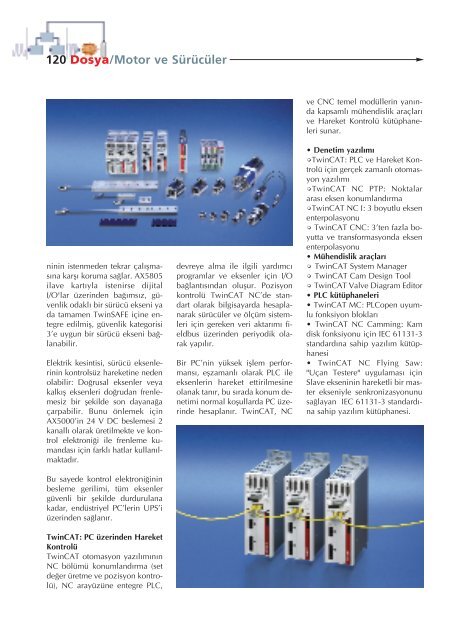 EtherCAT Sürücüler - Beckhoff