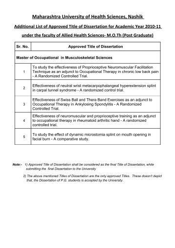 Thesis dissertation approval form