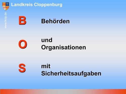 Sprechfunkerlehrgang - beim Kreisfeuerwehrverband Cloppenburg