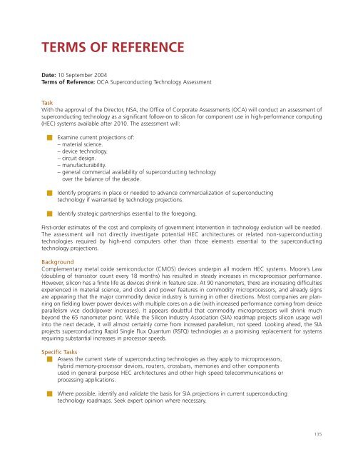 Superconducting Technology Assessment - nitrd