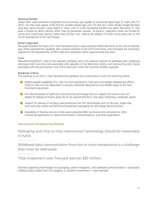 Superconducting Technology Assessment - nitrd