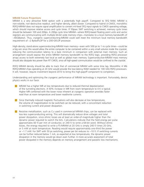 Superconducting Technology Assessment - nitrd