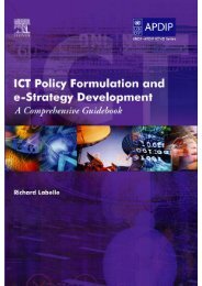 ICT Policy Formulation and e-Strategy Development: A ... - un-apcict