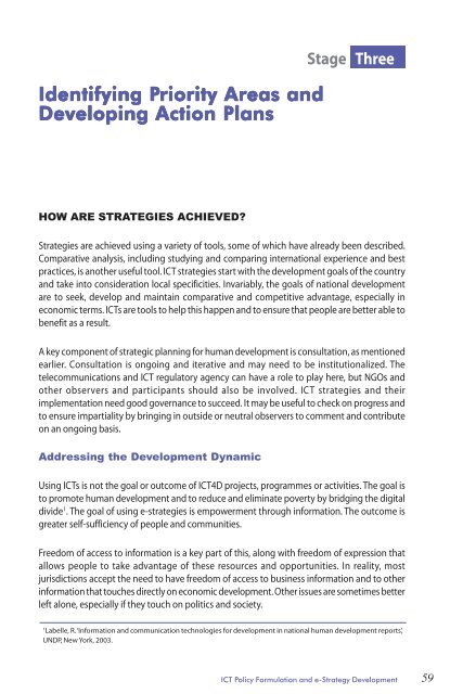 ICT Policy Formulation and e-Strategy Development: A ... - un-apcict
