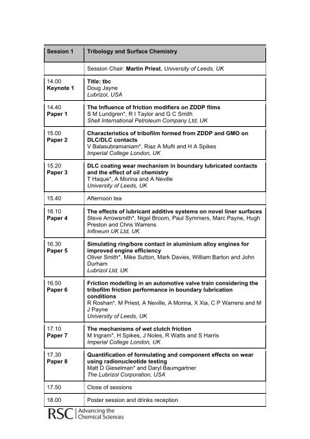 Additives 2009 - Aftp