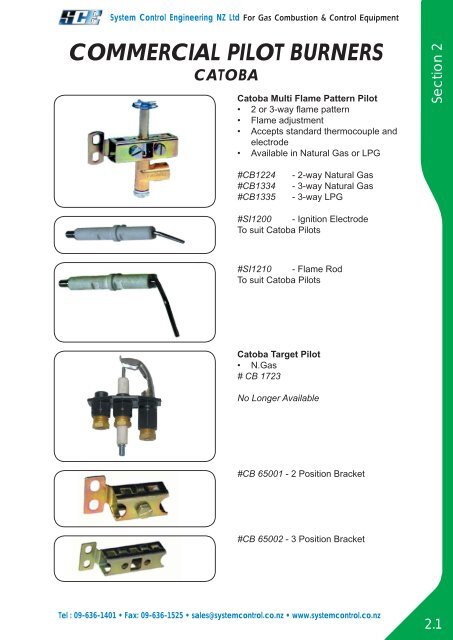 thermocouples - System Control Engineering, Penrose