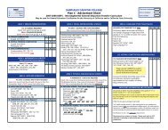 SANTIAGO CANYON COLLEGE Plan C - Advisement Sheet