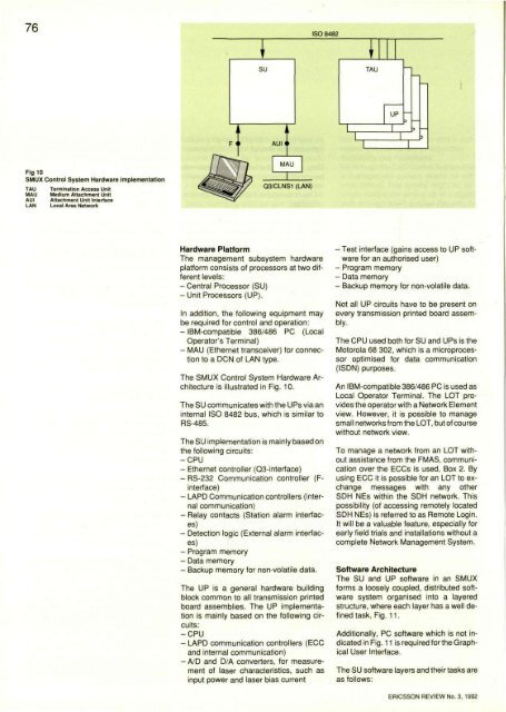 An Introduction to the Ericsson Transport Network Architecture ...