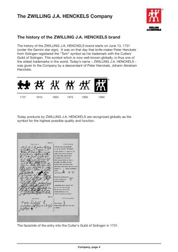 The ZWILLING J.A. HENCKELS Company - Home - ZWILLING JA ...