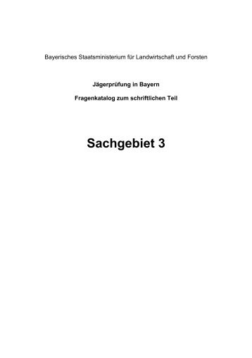 Sachgebiet 3 202 KB - Bayern