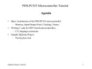 P89LPC935 Microcontroller Tutorial - gmitWEB