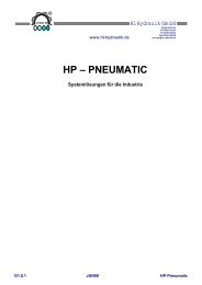 HP â PNEUMATIC - HL Hydraulik GmbH