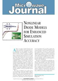 nonlinear diode models for enhanced simulation ... - Modelithics, Inc.