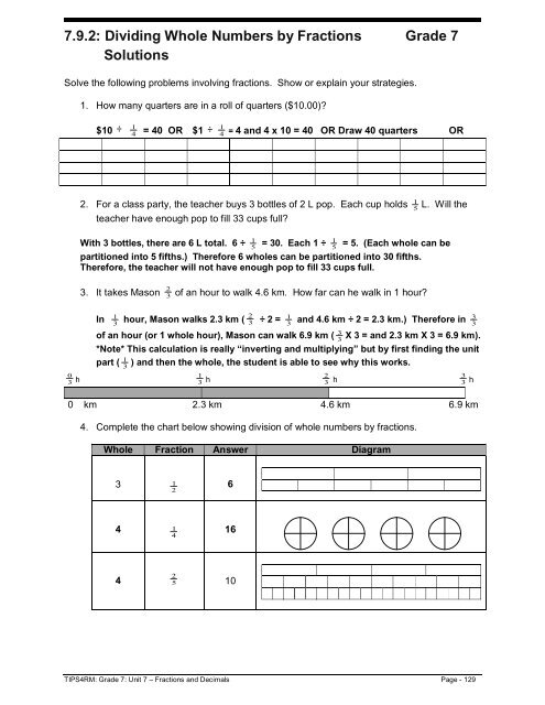 Grade 4 Math Patterns In Charts