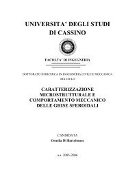 caratterizzazione microstrutturale e comportamento meccanico delle ...