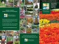 Greater Philadelphia Gardens Brochure