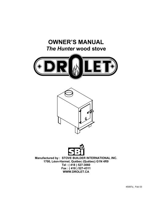 GUIDE DU POLE BOIS DROLET - Rural Energy Enterprises, Inc.