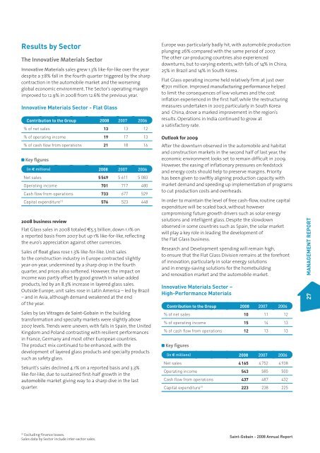 sain t-gobain annu al report 2008 annual report