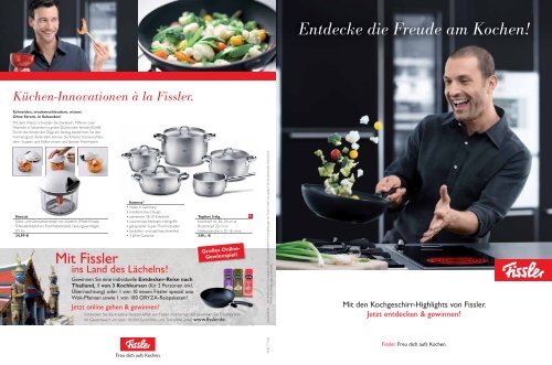 Entdecke die Freude am Kochen! - Fissler GmbH