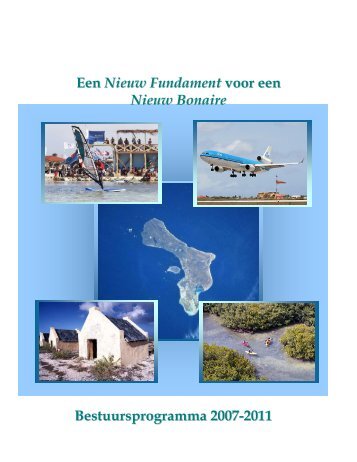 Bestuursprogramma 2007-2011 - Openbaar Lichaam Bonaire