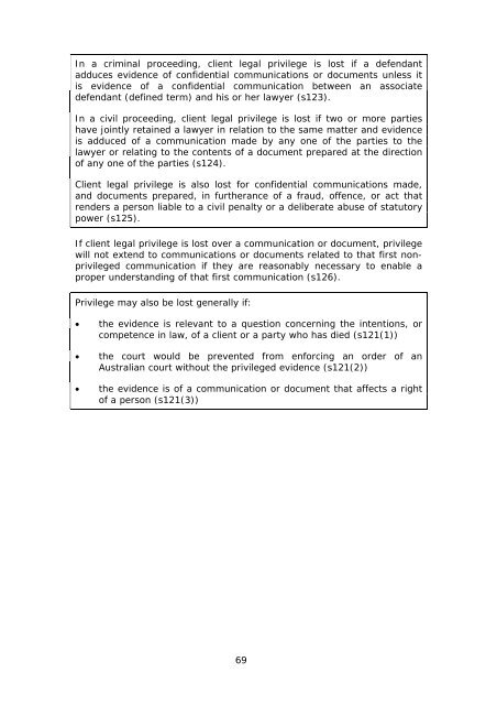 Introduction to the UEA - Victorian Law Reform Commission