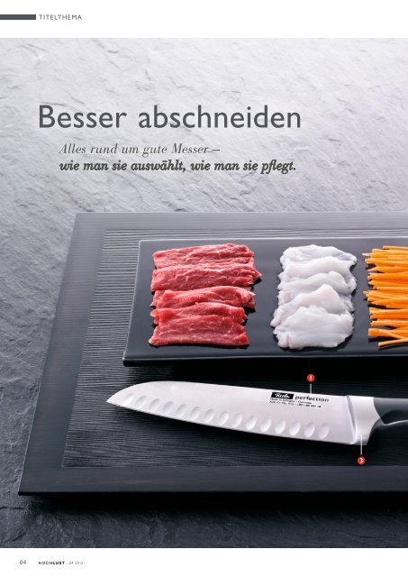 rund um gute Messer - Fissler GmbH