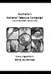 Australia's National Tobacco Campaign EVALUATION ... - Quit Now