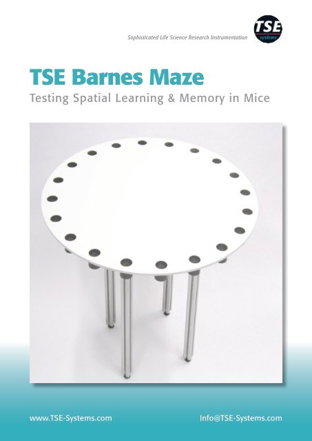TSE Barnes Maze - TSE Systems