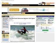 The Best North American Beginner Surf Spots | Outside Online