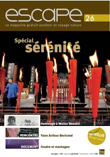 Le magazine gratuit outdoor et voyage nature