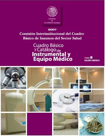 ComisiÃ³n Interinstitucional del Cuadro BÃ¡sico de Insumos del ...